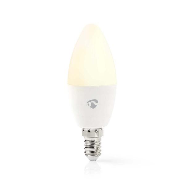 SmartLife Vollfärbige LED-Lampe | Wi-Fi | E14 | 470 lm | 4.9 W | RGB / Warm bis kühlen weiß | 2700 - 6500 K | Android? / IOS | Kerze | 1 Stück (Menge: 2 je Bestelleinheit)