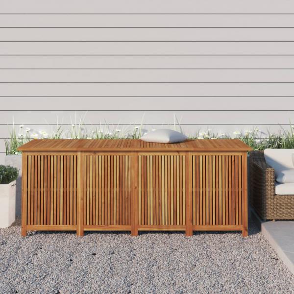 ARDEBO.de - Gartenbox 200x80x75 cm Massivholz Akazie 