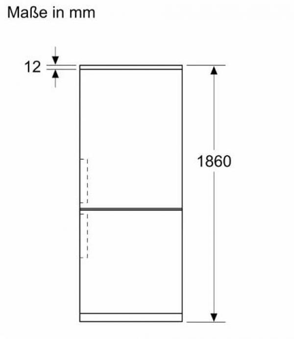 Bosch KGN36VIBT Serie 4 Stand Kühl-Gefrierkombination, 60 cm breit, 321 L, Twin NoFrost, VitaFresh XXL 0°C, DimLight, gebürsteter Stahl AntiFingerprint