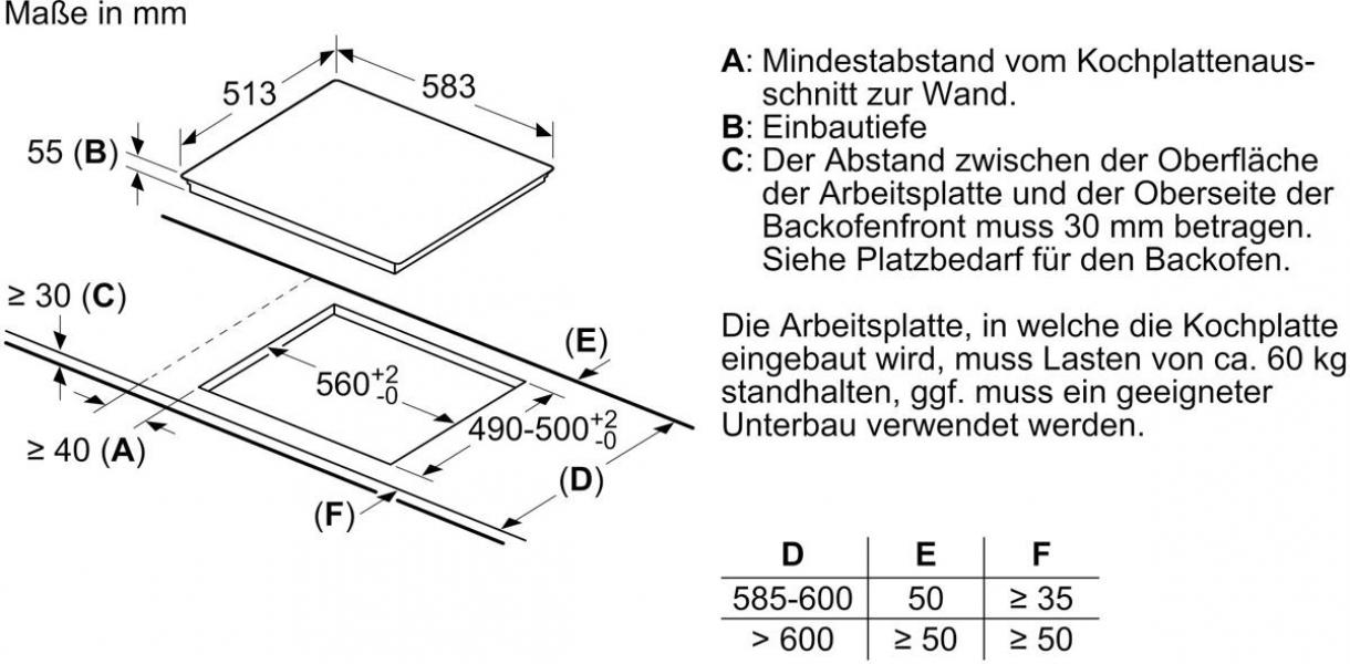 Siemens EQ522IA01 EEK: A+ Einbau Herdset mit Induktionskochfeld (HE517GBS4 + EI645CFB6E), 60 cm breit, 71 L, 3D Heißluft, softMove, mit Rahmen aufliegend, schwarz/Edelstahl