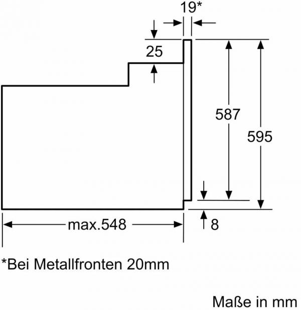 Siemens EEK: A Einbau-Herd-Set EQ110KA1B (HE013FBB0 + EA631GNA1E), 60 cm breit, 66L, 3D Heißluft, rahmenlos aufliegend, schwarz/Edelstahl