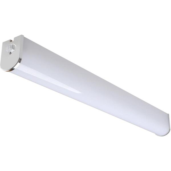 ARDEBO.de Ledino LED-Wandleuchte Lind, 15W, 4000K, IP 44, chrom/weiß (11200154001020)