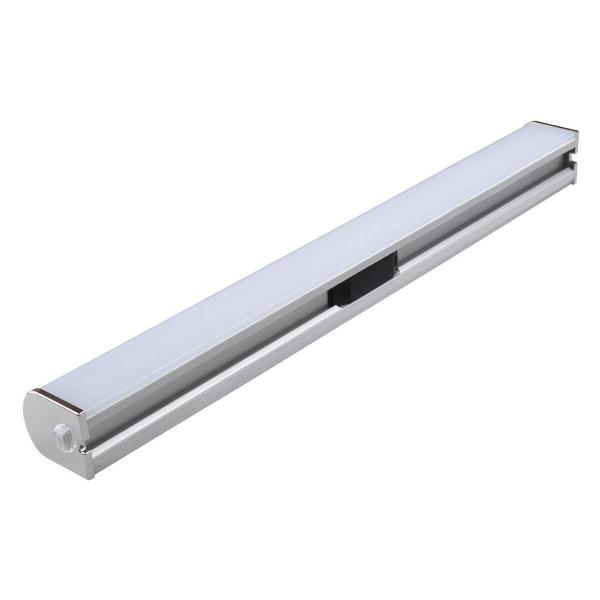 Ledino LED-Wandleuchte Lind, 15W, 4000K, IP 44, chrom/weiß (11200154001020)