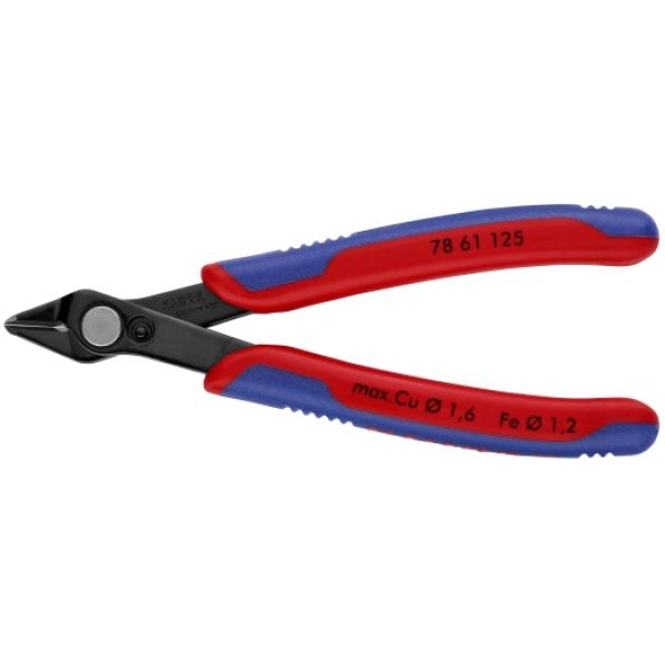 Knipex Electronic Super Knips® 125mm m. Mehrkomponenten-Hüllen