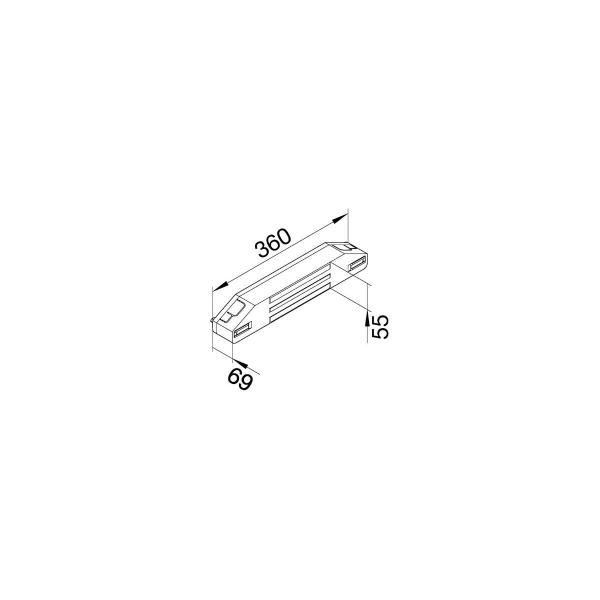 Hager L51407035 Anschlusseinheit