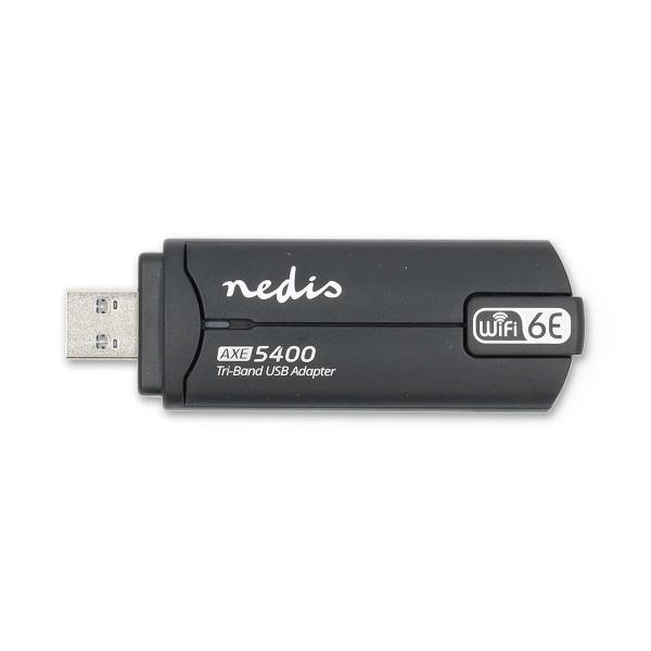 Netzwerk-Dongle | Wi-Fi | AX5400 | 2.4/5/6 GHz (Triple Band) | USB3.0 | Wi-Fi speed total: 5400 Mbps | Windows 10 / Windows 11