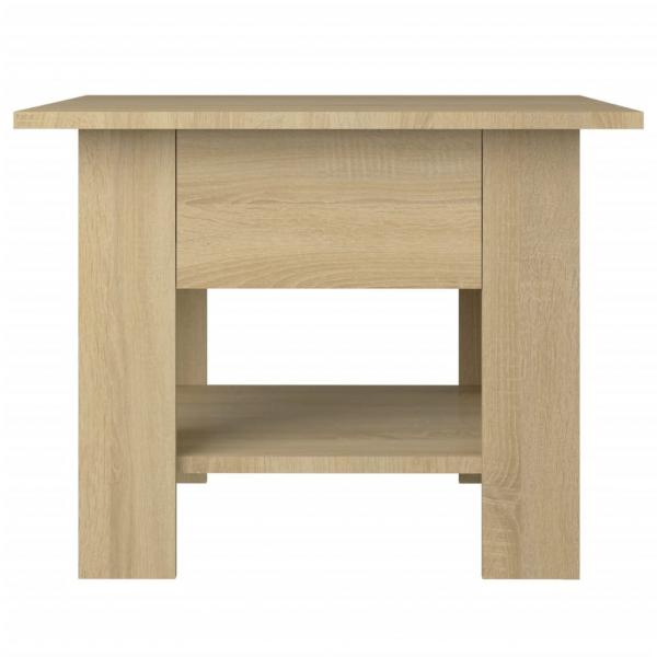 Couchtisch Sonoma-Eiche 55x55x42 cm Holzwerkstoff