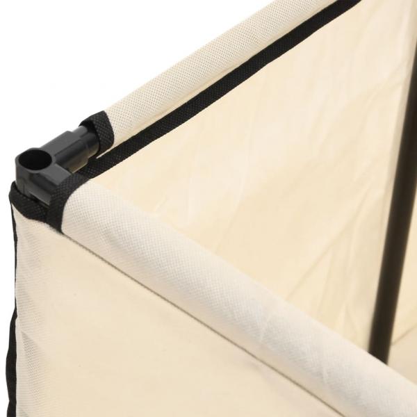 Aufbewahrungsbox Creme 105x34,5x45 cm Stoff