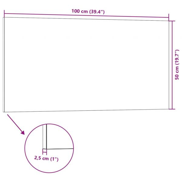 3D-Wandpaneele 5 Stk. Braun 100x50 cm EPS