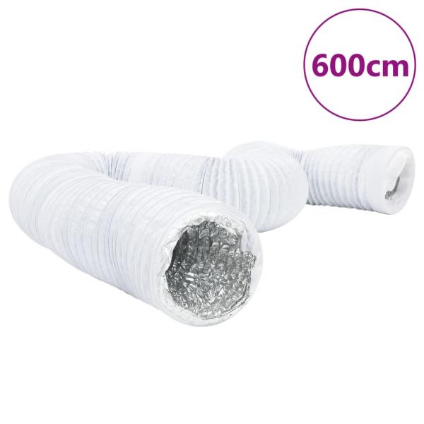 ARDEBO.de - Lüftungsschlauch Aluminium und PVC 6 m Ø12,5 cm