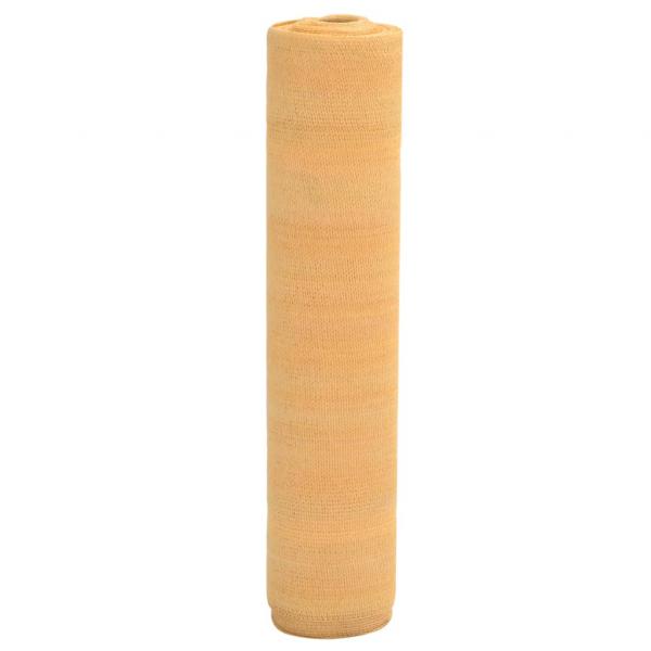 ARDEBO.de - Zaunblende Sandfarbe 1,2x25 m HDPE 150 g/m²