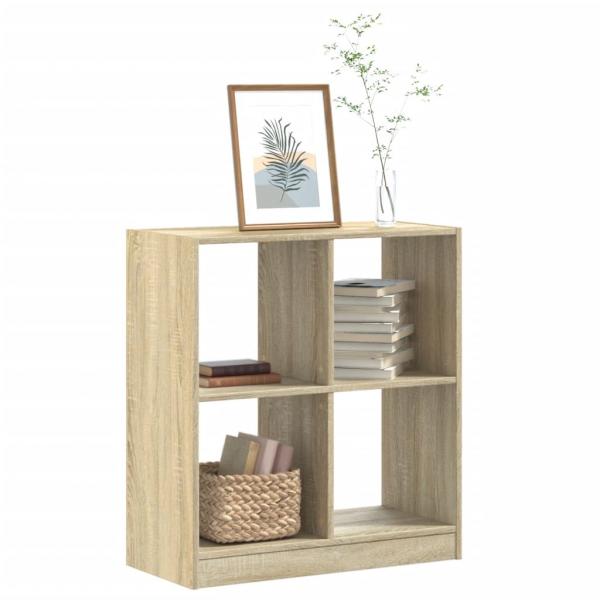 ARDEBO.de - Bücherregal Sonoma-Eiche 68,5x32x75 cm Holzwerkstoff