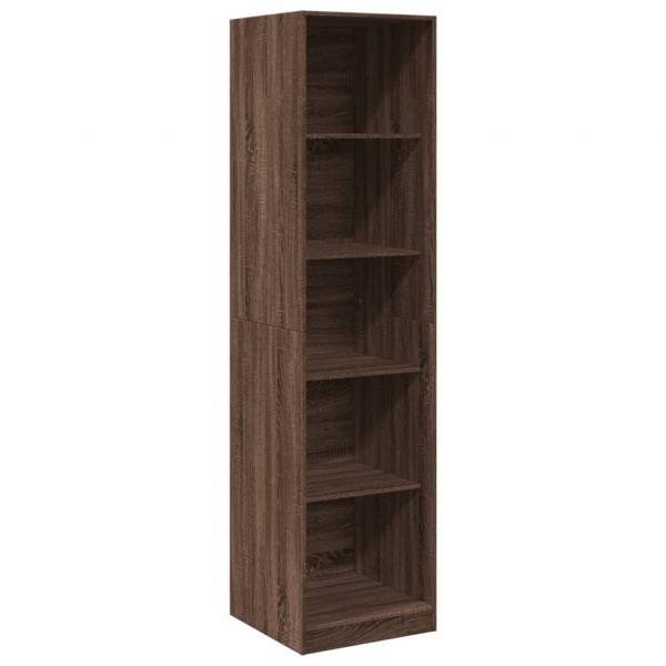 Kleiderschrank Braun Eichen-Optik 50x50x200 cm Holzwerkstoff