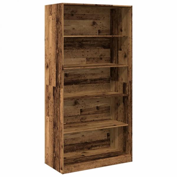 Kleiderschrank Altholz-Optik 100x50x200 cm Holzwerkstoff