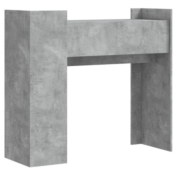 Konsolentisch Betongrau 100x35x90 cm Holzwerkstoff