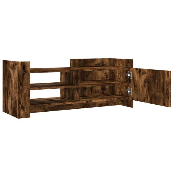 TV-Schrank Räuchereiche 100x35x40 cm Holzwerkstoff