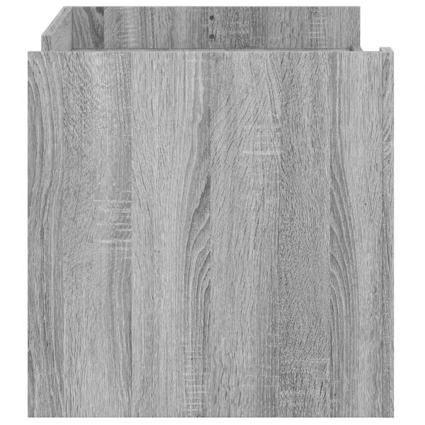 Couchtisch Grau Sonoma 100x50x50 cm Holzwerkstoff