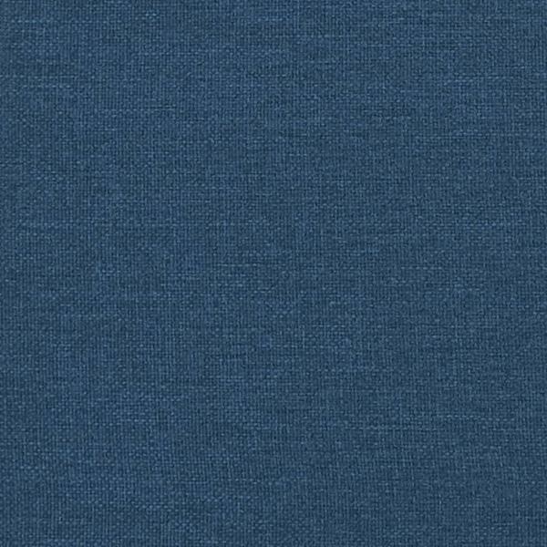 Bettgestell Blau 100x200 cm Stoff