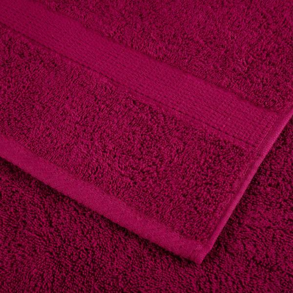 Premium-Handtücher SOLUND 2 Stk. Bordeaux 100x200 cm 600 g/m²