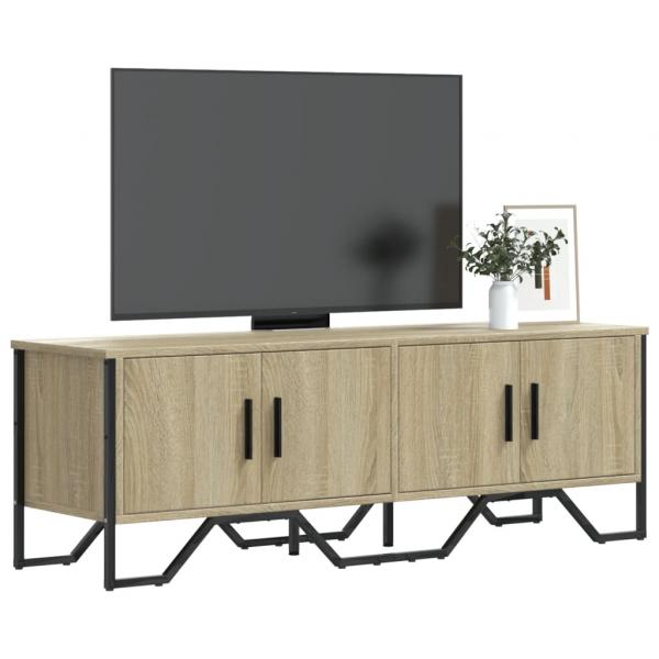 ARDEBO.de - TV-Schrank Sonoma-Eiche 122x34x41 cm Holzwerkstoff