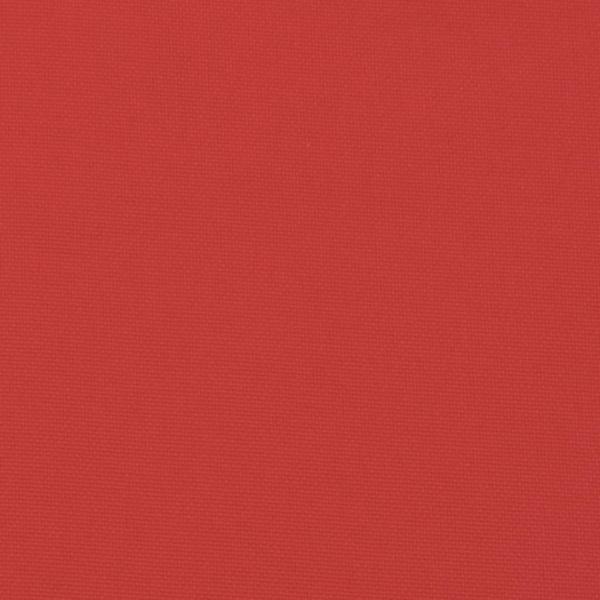 Palettenkissen Rot 120x40x12 cm Stoff