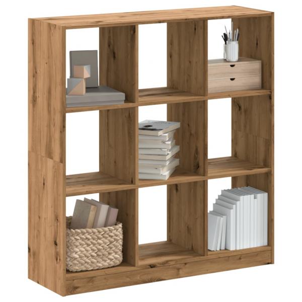 ARDEBO.de - Bücherregal Artisan-Eiche 102x32x108 cm Holzwerkstoff