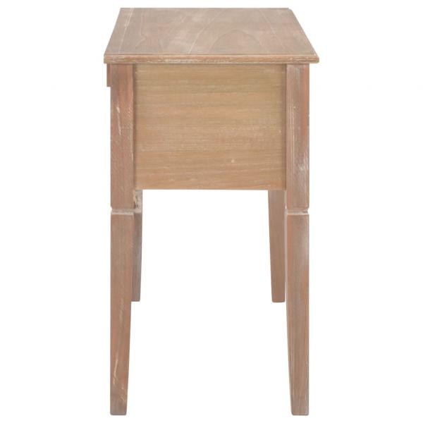 Schreibtisch Braun 109,5 x 45 x 77,5 cm Holz