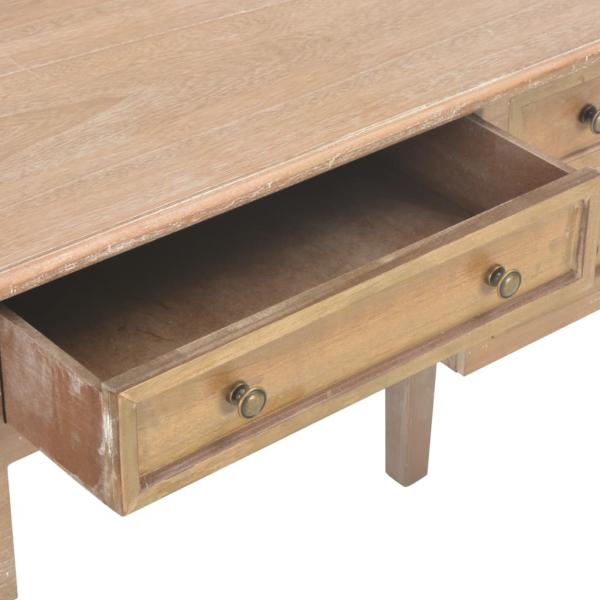 Schreibtisch Braun 109,5 x 45 x 77,5 cm Holz