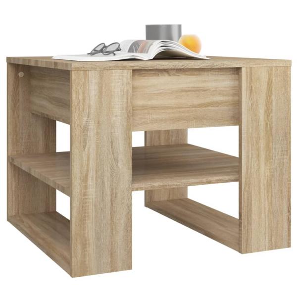 Couchtisch Sonoma-Eiche 55,5x55x45 cm Holzwerkstoff