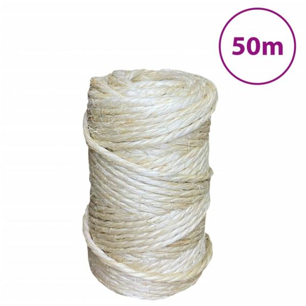 ARDEBO.de - Seil 100% Sisal 4 mm 50 m