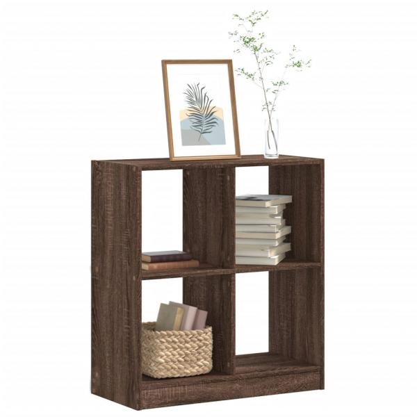 ARDEBO.de - Bücherregal Braun Eichen-Optik 68,5x32x75 cm Holzwerkstoff