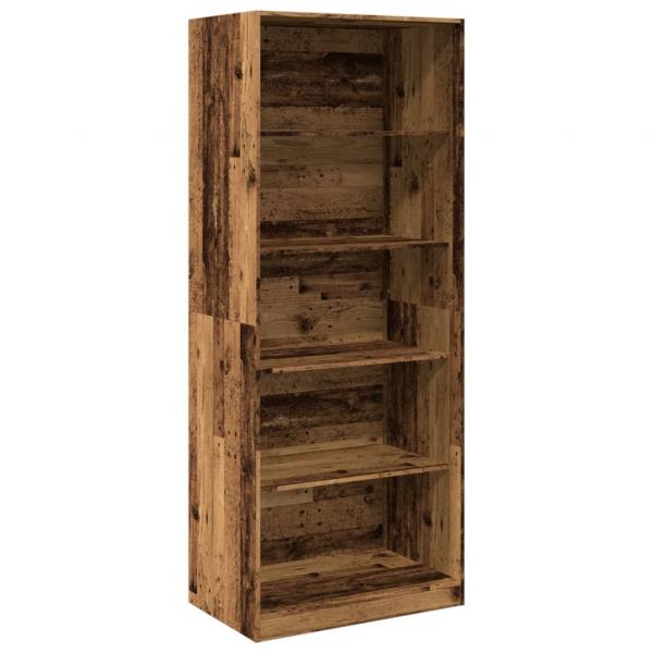 Kleiderschrank Altholz-Optik 80x50x200 cm Holzwerkstoff