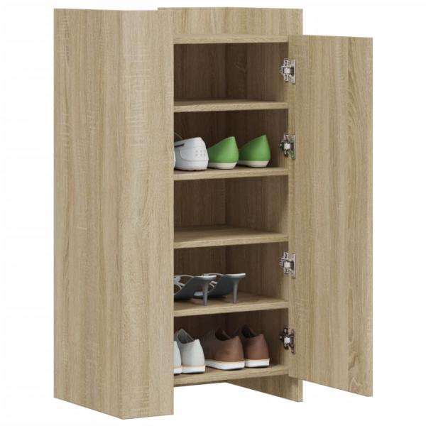 Schuhschrank Sonoma-Eiche 52x37,5x100 cm Holzwerkstoff