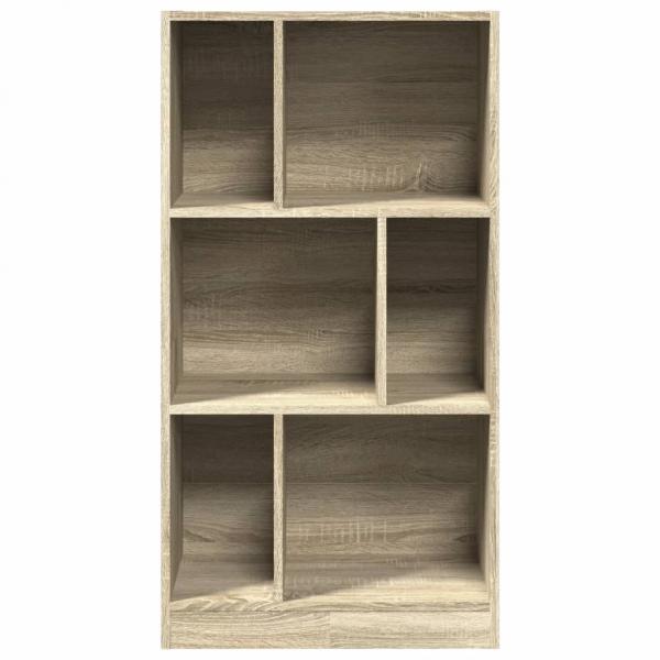 Bücherregal Sonoma-Eiche 57x28,5x107,5 cm Holzwerkstoff