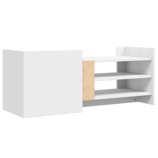 TV-Schrank Weiß 100x35x40 cm Holzwerkstoff