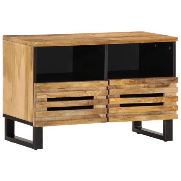 ARDEBO.de - TV-Schrank 70x34x46 cm Raues Massivholz Mango