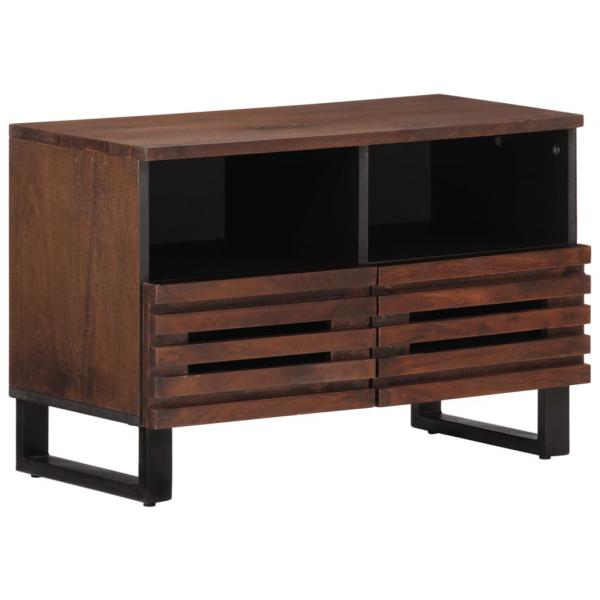 ARDEBO.de - TV-Schrank Braun 70x34x46 cm Massivholz Mango