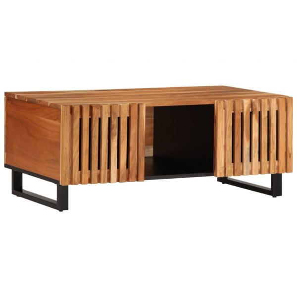 ARDEBO.de - Couchtisch 100x55x40 cm Massivholz Akazie