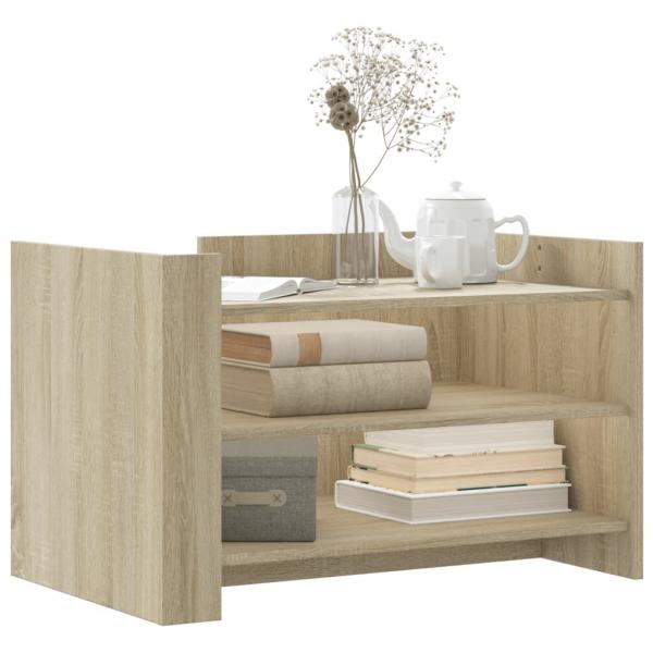 Couchtisch Sonoma-Eiche 80x50x50 cm Holzwerkstoff