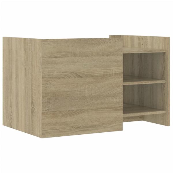 Couchtisch Sonoma-Eiche 80x50x50 cm Holzwerkstoff