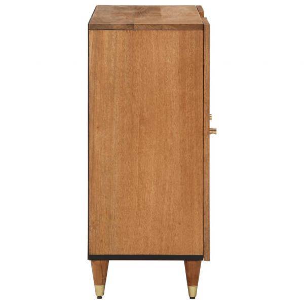 Beistellschrank 90x33x75 cm Massivholz Mango