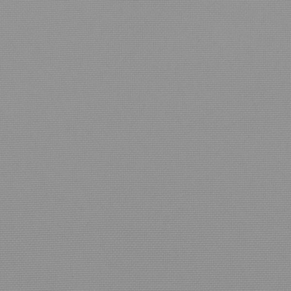 Palettenkissen Grau 70x40x12 cm Stoff