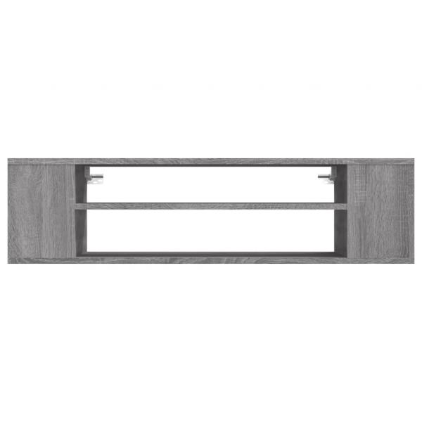 TV-Wandschrank Grau Sonoma 100x30x26,5 cm Holzwerkstoff