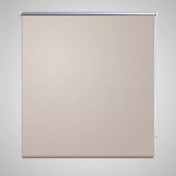 ARDEBO.de - Verdunklungsrollo Verdunkelungsrollo 40 x 100 Beige