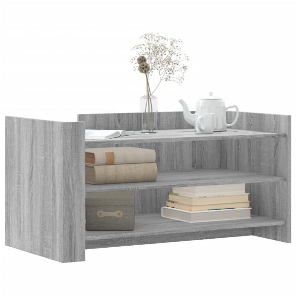 Couchtisch Grau Sonoma 100x50x50 cm Holzwerkstoff