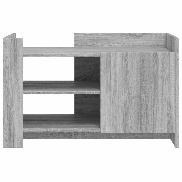 Couchtisch Grau Sonoma 80x50x50 cm Holzwerkstoff