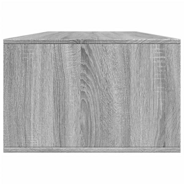 Couchtisch Grau Sonoma 102x55x35 cm Holzwerkstoff