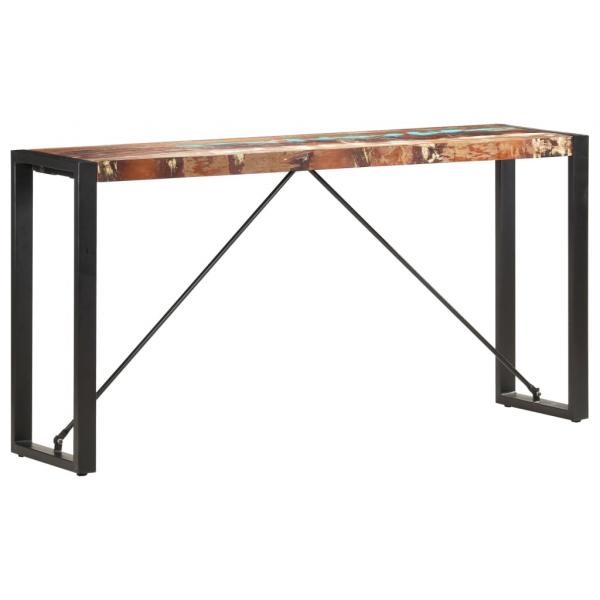 ARDEBO.de - Konsolentisch 150 x 35 x 76 cm Recyceltes Massivholz