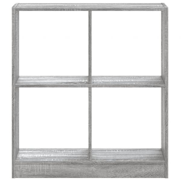 Bücherregal Grau Sonoma 68,5x32x75 cm Holzwerkstoff