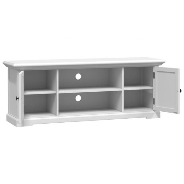 TV-Schrank Weiß 110x30x41 cm Holzwerkstoff